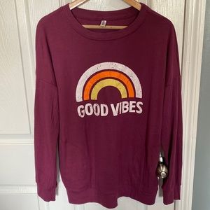 Good Vibes sweat shirt